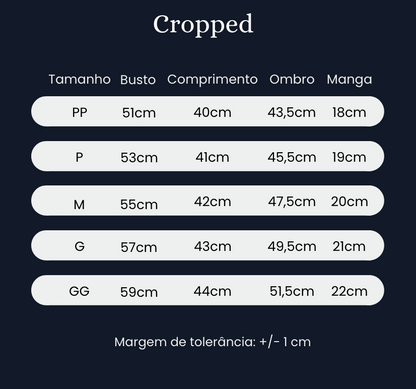 Camiseta Cropped - Dystopian The Egotist