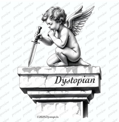 Camiseta Oversized - Dystopian The Vengeful