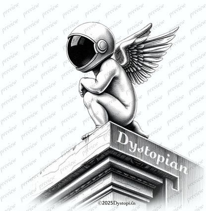 Camiseta Oversized - Dystopian The Explorer